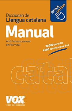 portada Diccionari Manual De Llengua Catalana (Vox - Lengua Catalana - Diccionarios Generales)