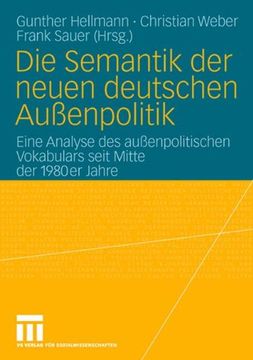 portada Die Semantik der neuen deutschen Außenpolitik