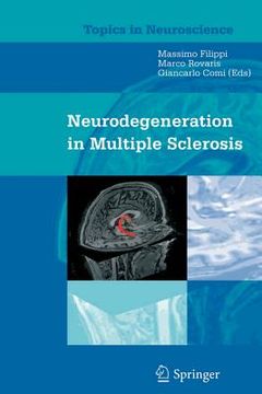 portada Neurodegeneration in Multiple Sclerosis (en Inglés)