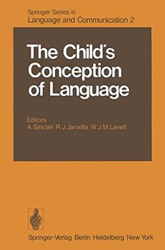 portada the child s conception of language (en Inglés)