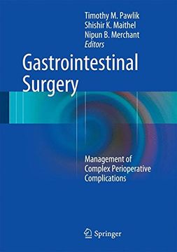 portada Gastrointestinal Surgery: Management of Complex Perioperative Complications (en Inglés)