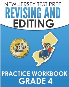 portada NEW JERSEY TEST PREP Revising and Editing Practice Workbook Grade 4: Develops Writing, Language, and Vocabulary Skills (en Inglés)