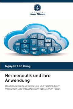 portada Hermeneutik und ihre Anwendung (in German)