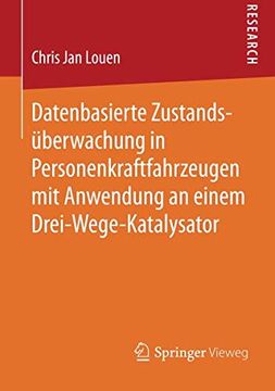 portada Datenbasierte Zustandsüberwachung in Personenkraftfahrzeugen mit Anwendung an Einem Drei-Wege-Katalysator (en Alemán)