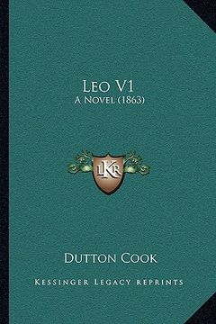 portada leo v1: a novel (1863) (en Inglés)