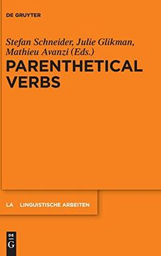 portada Parenthetical Verbs (Linguistische Arbeiten) (en Inglés)