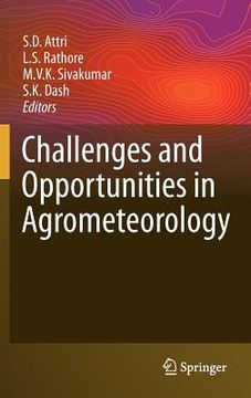 portada challenges and opportunities in agrometeorology (en Inglés)