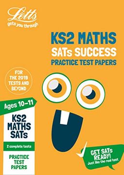 portada Ks2 Maths Sats Practice Test Papers: 2019 Tests (Letts ks2 Revision Success) (en Inglés)