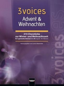 portada 3 Voices Advent & Weihnachten (in German)