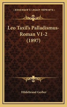 portada Leo Taxil's Palladismus-Roman V1-2 (1897) (in German)