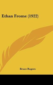 portada ethan frome (1922) (en Inglés)