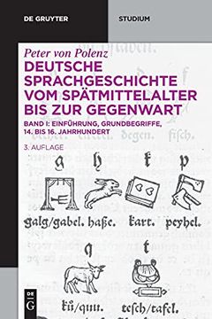 portada Einführung · Grundbegriffe · 14. Bis 16. Jahrhundert (de Gruyter Studienbuch) (en Alemán)