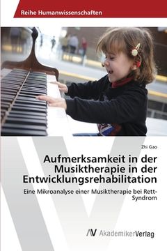 portada Aufmerksamkeit in der Musiktherapie in der Entwicklungsrehabilitation