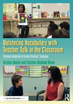 portada Bolstering Vocabulary With Teacher Talk in the Classroom (en Inglés)