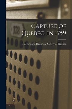 portada Capture of Quebec, in 1759 (in English)