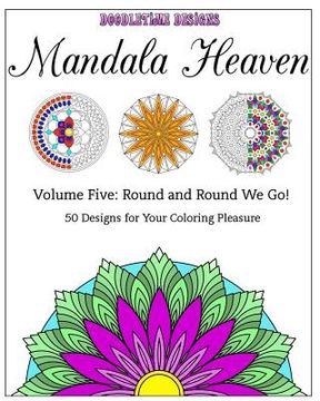 portada Round and Round We Go!: 50 Designs for Your Coloring Pleasure (in English)