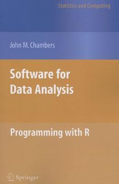 portada software for data analysis: programming with r (in English)