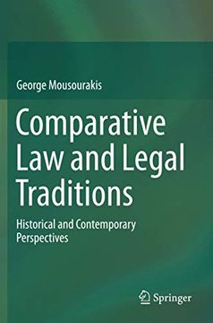 portada Comparative law and Legal Traditions: Historical and Contemporary Perspectives (en Inglés)