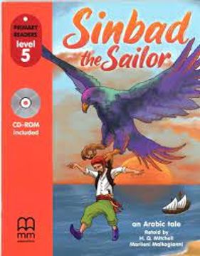 portada Sinbad the Sailor - Primary Readers level 5 Student's Book + CD-ROM (en Inglés)