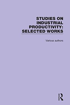 portada Studies on Industrial Productivity: Selected Works (in English)