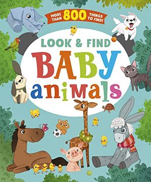 portada Baby Animals (Look & Find) (en Inglés)