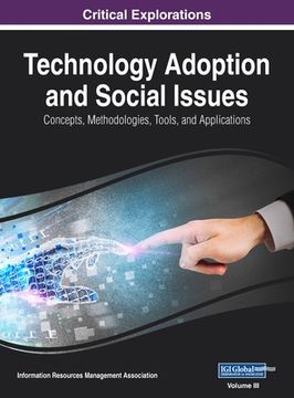 portada Technology Adoption and Social Issues: Concepts, Methodologies, Tools, and Applications, VOL 3 (en Inglés)