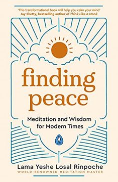 portada Finding Peace: Meditation and Wisdom for Modern Times (en Inglés)
