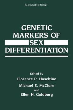 portada Genetic Markers of Sex Differentiation (en Inglés)
