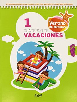 portada Cuaderno Vacaciones 1 -Verano Aventura 1 (LIBROS DE TEXTO)
