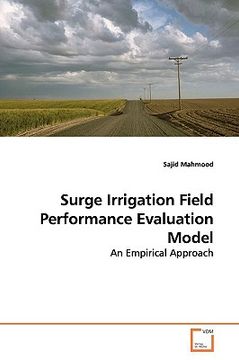 portada surge irrigation field performance evaluation model