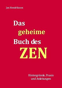 portada Das Geheime Buch Des Zen (German Edition) (en Alemán)