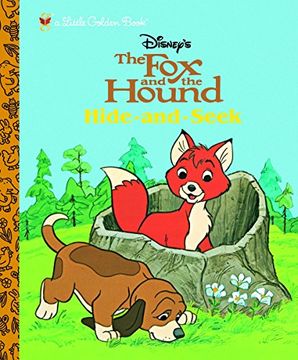 portada The fox and the Hound: Hide and Seek (Little Golden Books) (en Inglés)
