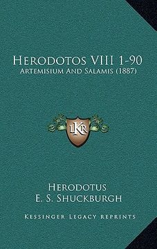 portada herodotos viii 1-90: artemisium and salamis (1887) (in English)