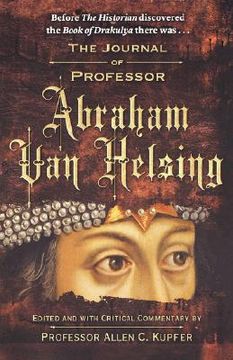 portada the journal of professor abraham van helsing (en Inglés)