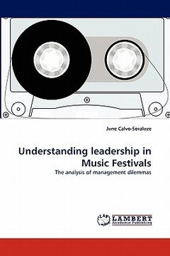 portada understanding leadership in music festivals (en Inglés)