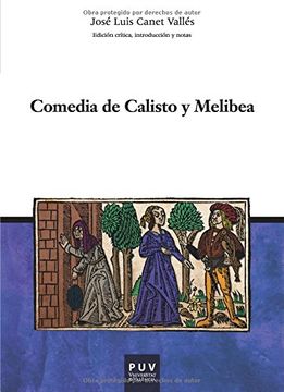 portada comedia de calisto y melibea (in Spanish)