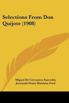 portada selections from don quijote (1908)