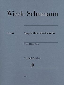 portada Clara Wieck-Schumann - Ausgewählte Klavierwerke - Urtext