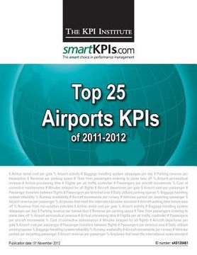 portada Top 25 Airports KPIs of 2011-2012 (en Inglés)
