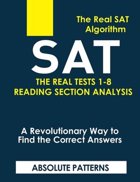 portada SAT the Real Tests 1-8 Reading Section Analysis (en Inglés)