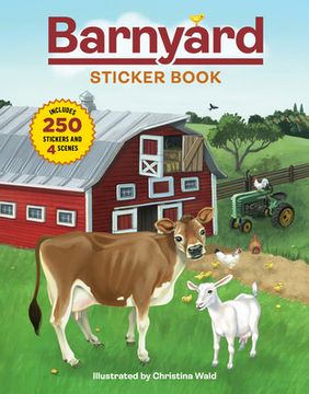portada Barnyard Sticker Activity Book (in English)