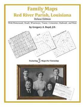 portada Family Maps of Red River Parish, Louisiana (en Inglés)