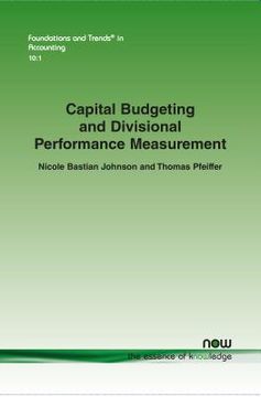 portada Capital Budgeting and Divisional Performance Measurement (in English)