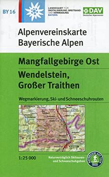 portada Mangfallgebirge Ost, Wendelstein, Großer Traithen 1: 25 000 (en Alemán)
