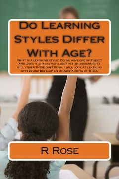 portada Do Learning Styles Differ With Age? (in English)