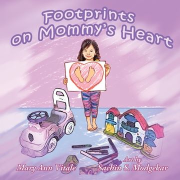 portada Footprints on Mommy's Heart (in English)