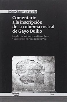 portada Comentario a la inscripción de la columna rostral de Gayo Duilio (Hitos)