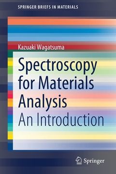 portada Spectroscopy for Materials Analysis: An Introduction (en Inglés)