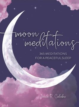 portada Moon Meditations: 365 Meditations for a Peaceful Sleep (3) (Daily Gratitude) (en Inglés)