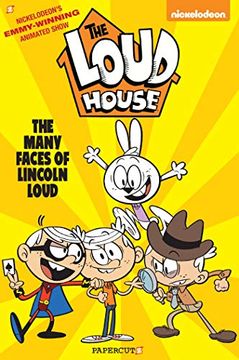 portada The Loud House #10: The Many Faces of Lincoln Loud (en Inglés)